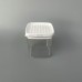 Qaecmly Airtight Plastic Kitchen Container – Transparent BPA-Free Food Storage Box with Secure Lid for Pantry & Fridge