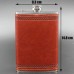 Qaecmly Pocket Stainless Steel Flask – 6oz Leather-Wrapped Hip Flask for Whiskey, Bourbon, Rum & Vodka with Secure Cap